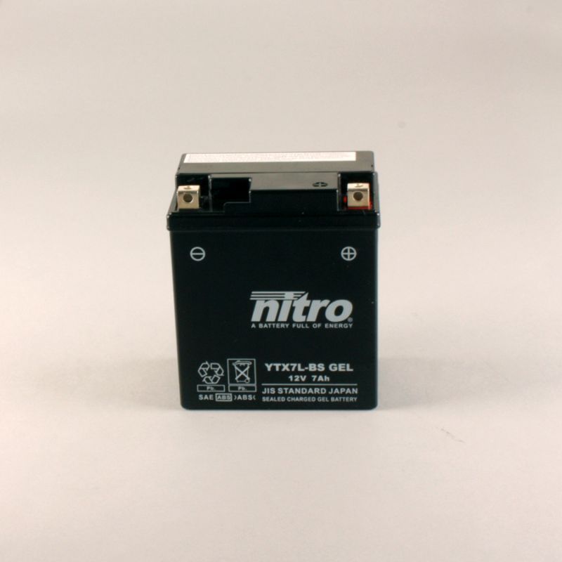 NTX7L SLA / YTX7L-BS GEL Nitro GEL - VRLA factory activated motoraccu