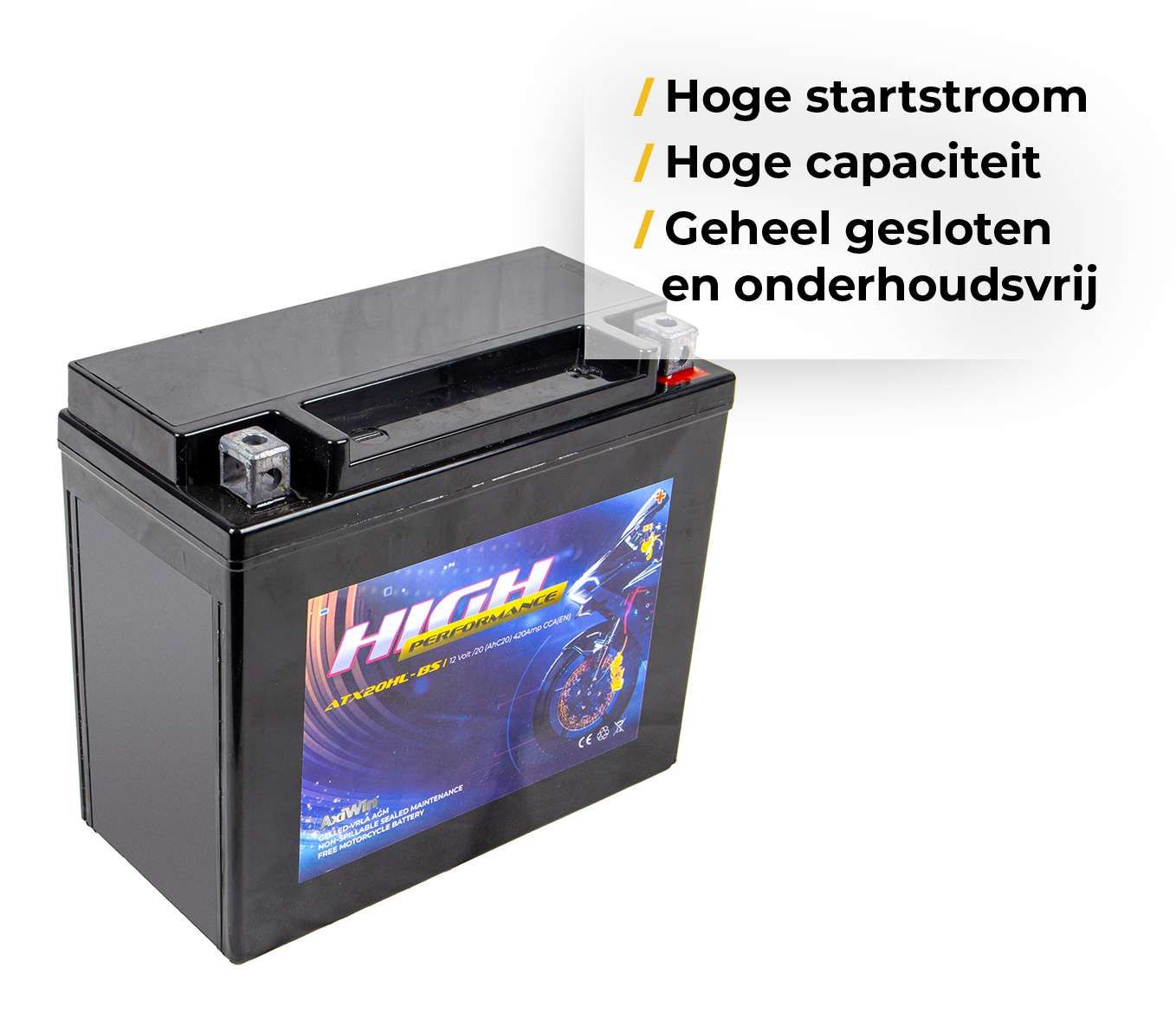 thumbnail interactive-video image 1 of Expert Power GEL YTX20L-BS Battery - 12V 20Ah, 340 CCA, Maintenance Free, For Polaris RZR 800, Motorcycles, Jet Skis, Snowmobiles 1 of 2