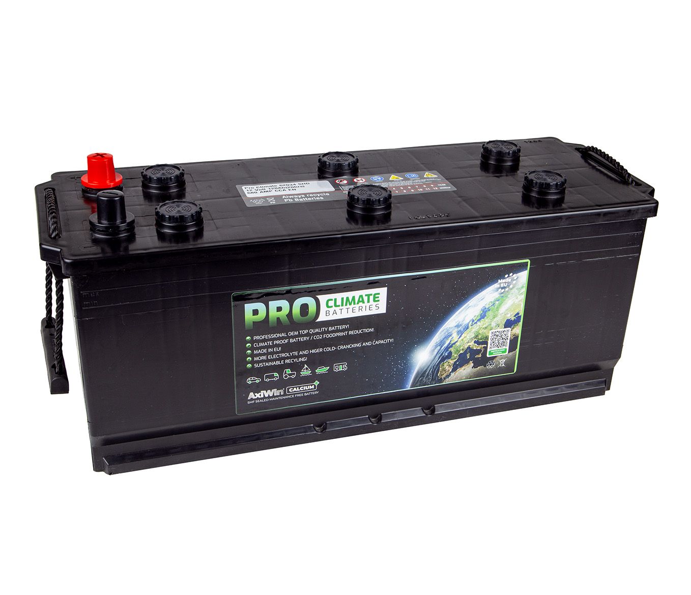 D N120 A  / 62034HD Classic SLI loodzuur Heavy-Duty accu (met doppen)