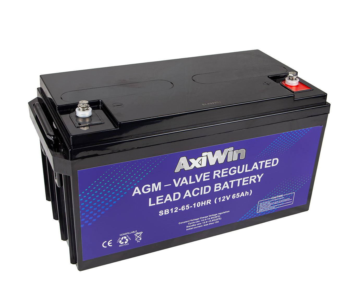 SB12-65 VRLA General Purpose AGM accu