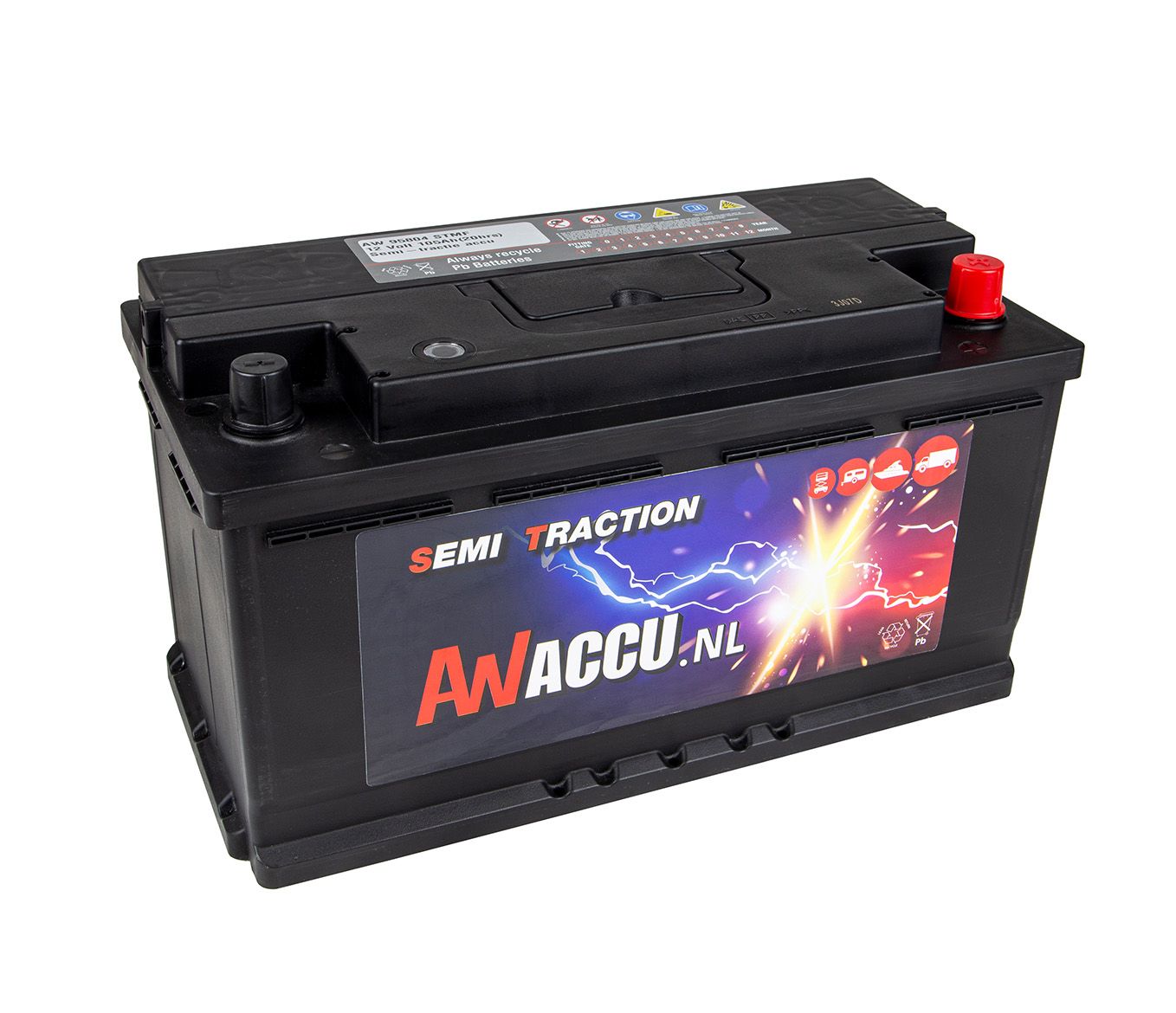 95803 STMF Calcium STMF SLI loodzuur Dual purpose accu