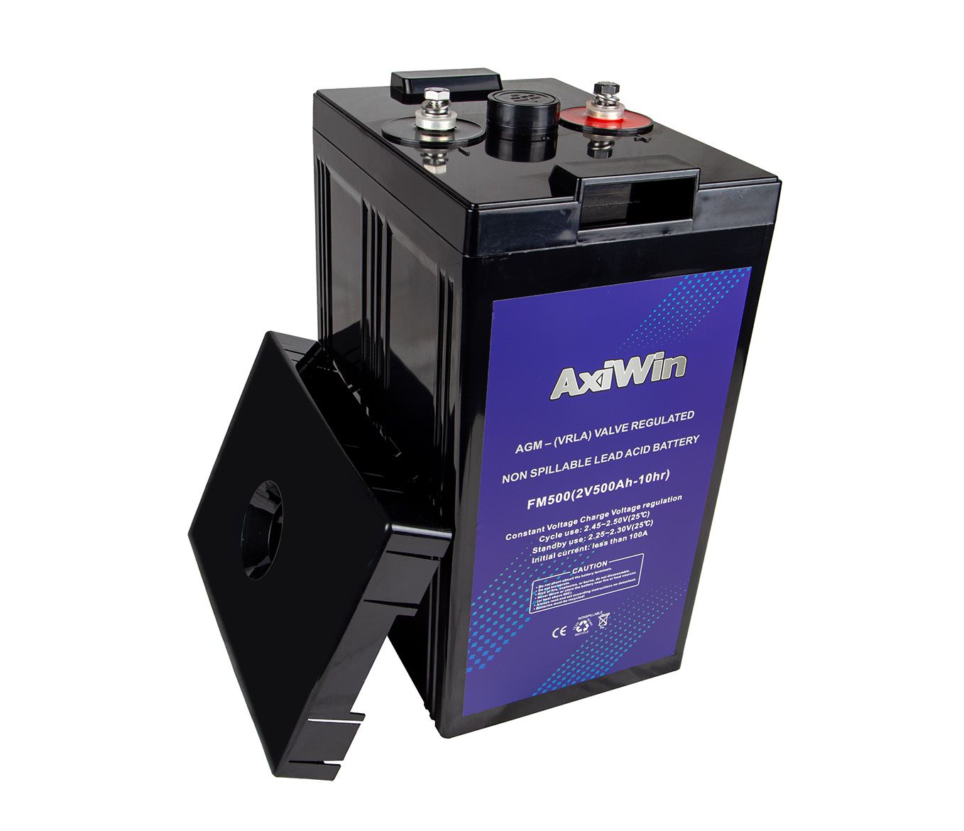 FM2-500 (N2-500) Single Cell VRLA AGM Loodaccu