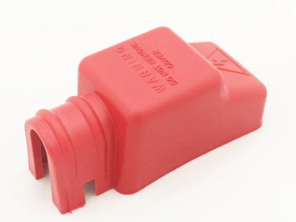 AW314R Rode afdekkap / poolbeschermer voor meerdere kabels (hoog model)