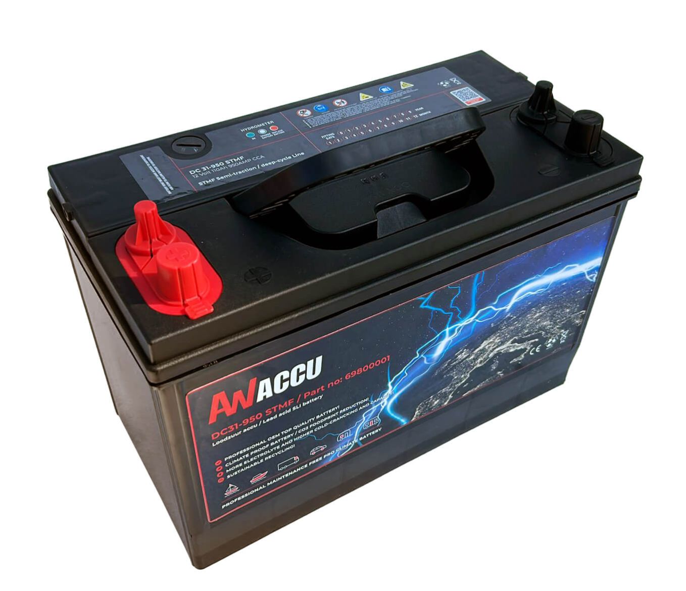 DC31-950 STMF Calcium STMF SLI loodzuur Dual purpose accu