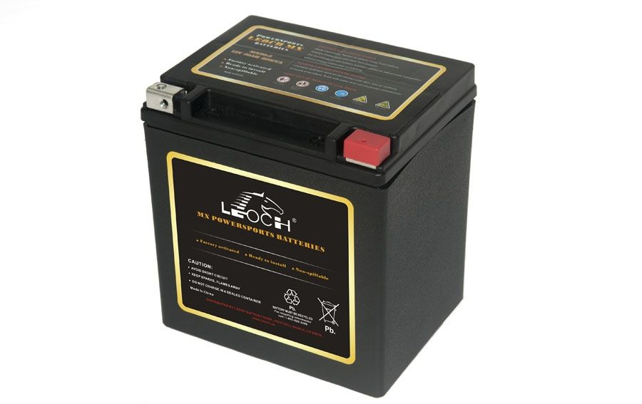 HVT 02 SLA / MX30-3 LEOCH GEL - VRLA Heavy V-Twin (HVT) motoraccu