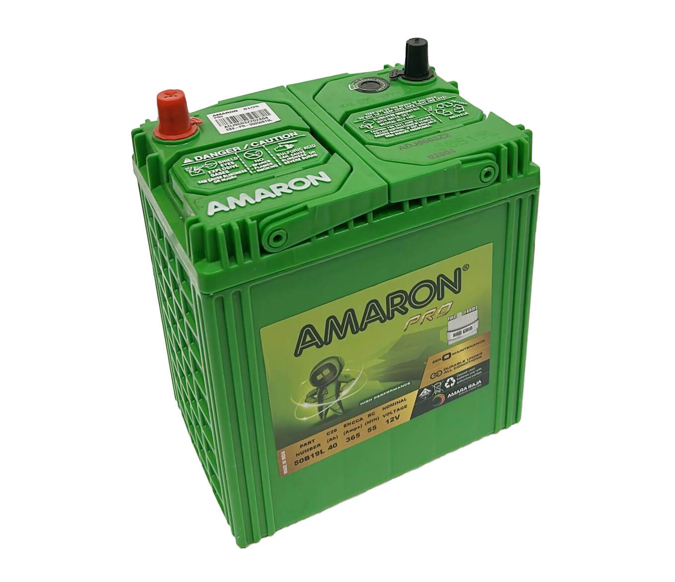 50B19L (53520) Amaron PRO JIS SMF SLI startaccu