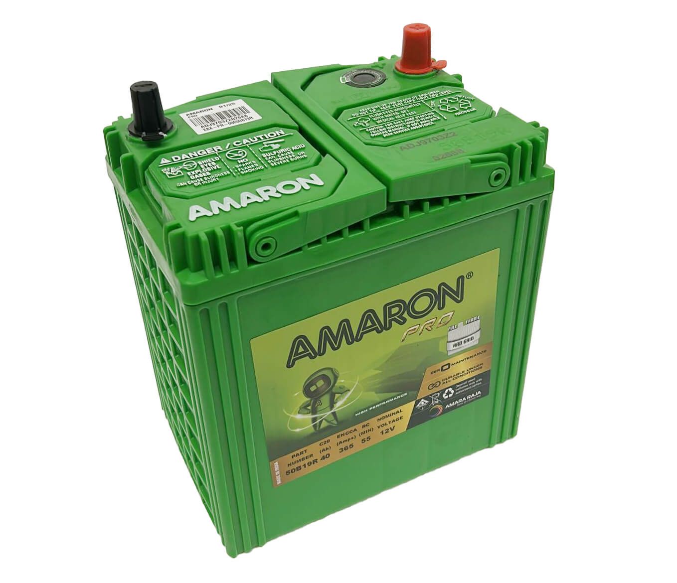 50B19R (53522) Amaron PRO JIS SMF SLI startaccu