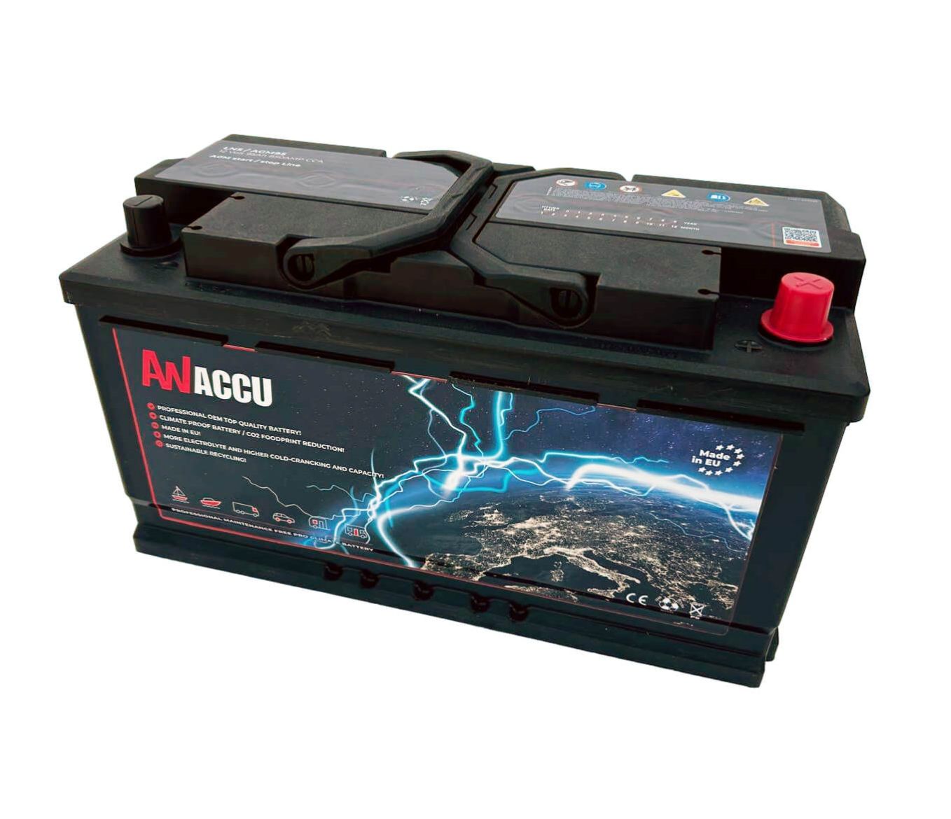 AGM 95 / VR850 VRLA AGM start-stop / Dual purpose accu