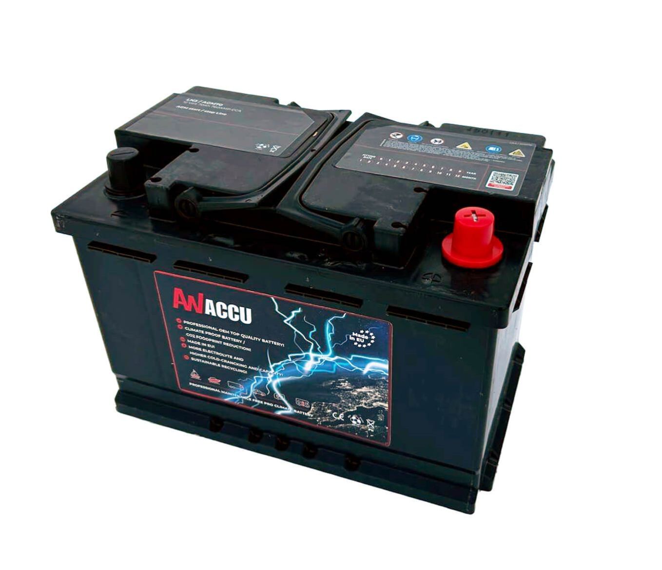 95602 AGM AW VRLA AGM SLI Dual purpose accu 