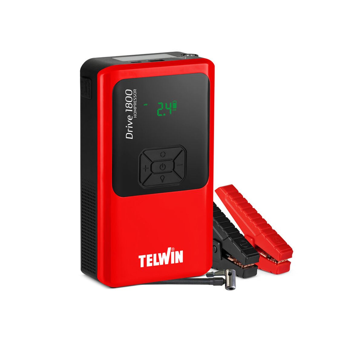 829575 Telwin Drive 1800 Lithium startbooster-jumpstarter & powerbank met kompressor