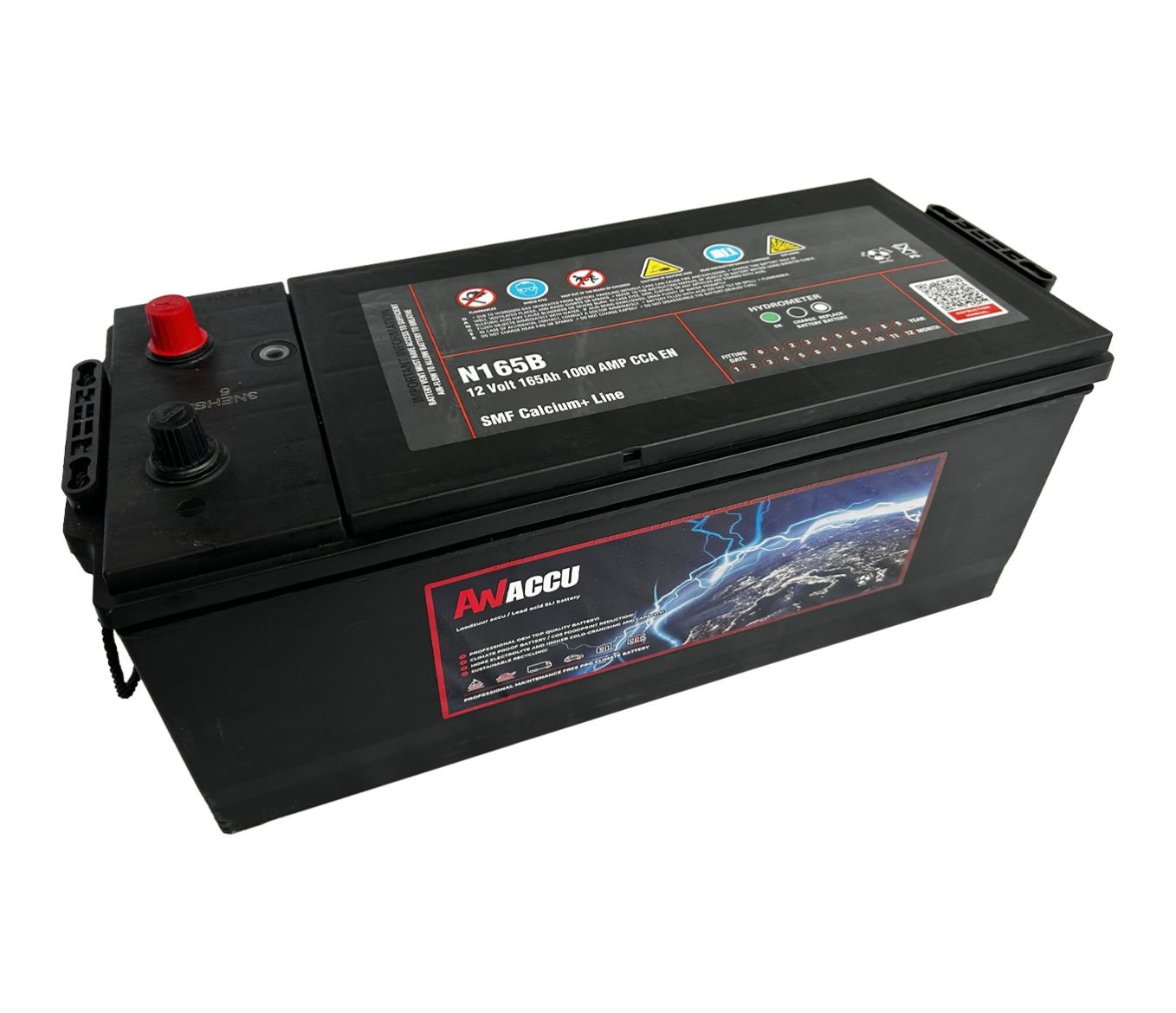 N165B (66514) Calcium SMF SLI loodzuur Heavy-Duty accu