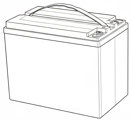 6 EVF 52(C3) AxiWin VRLA AGM / GELLED Extra Cyclic SLI loodaccu