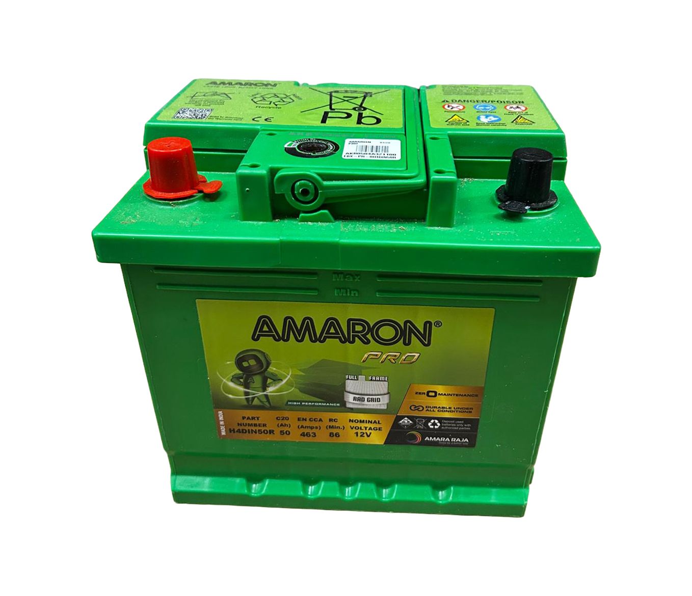 DIN50R (54464) Amaron PRO DIN SMF accu