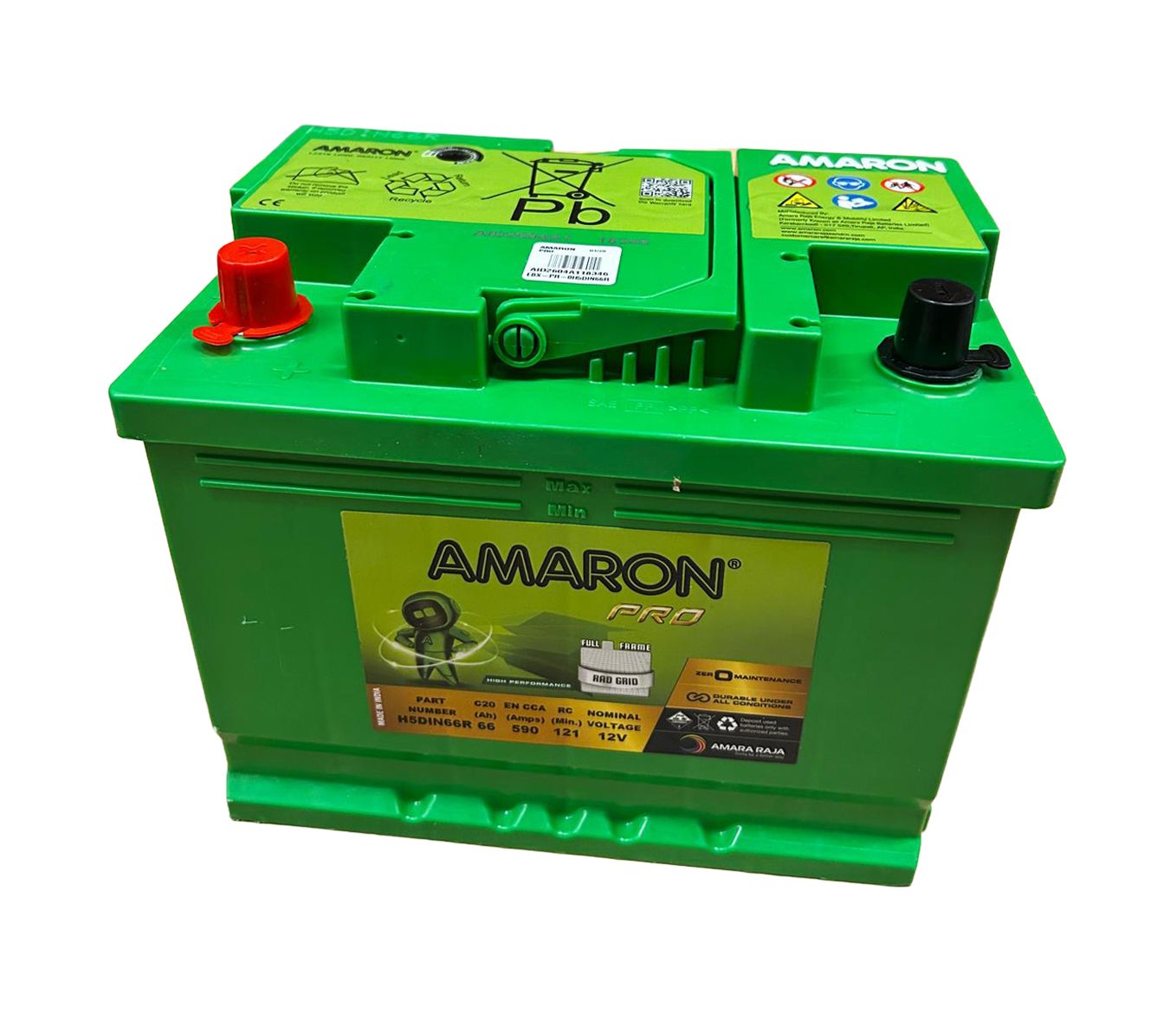 DIN66R (56221) Amaron PRO DIN SMF accu