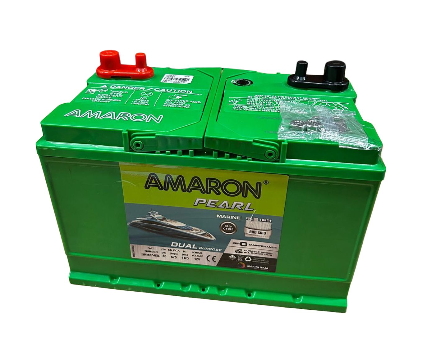 M27L-85 Amaron Pearl Marine / Leisure extra deep-cycle accu