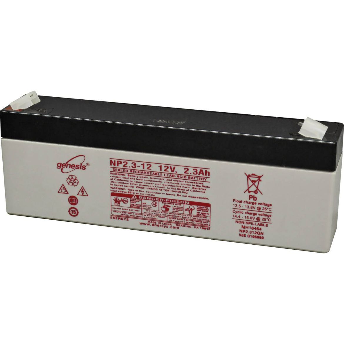 NP2,3-12 Hawker Enersys VRLA Genesis accu