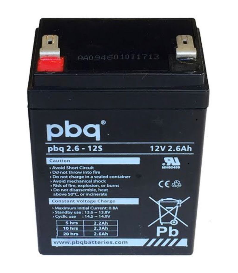 PBQ2,6-12s PBQ VRLA General Purpose AGM Loodaccu
