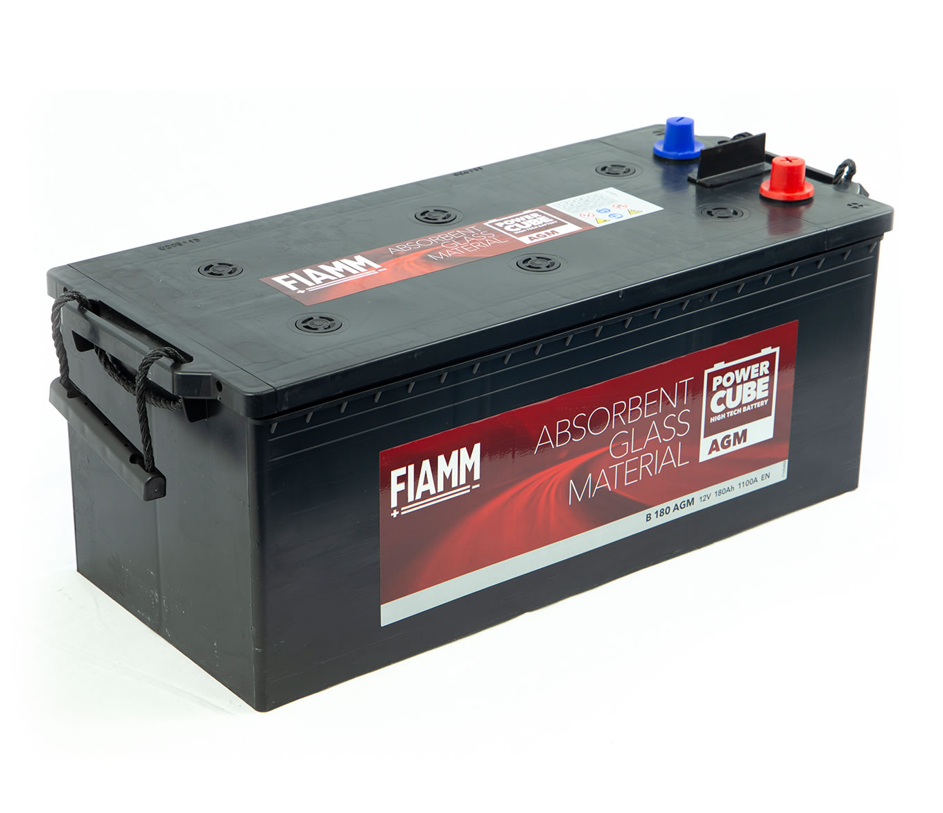 B180 AGM Fiamm Powercube Professional AGM accu 