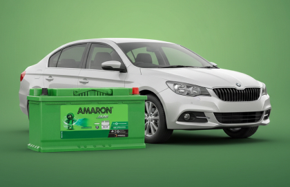 Amaron auto accu voor personenauto