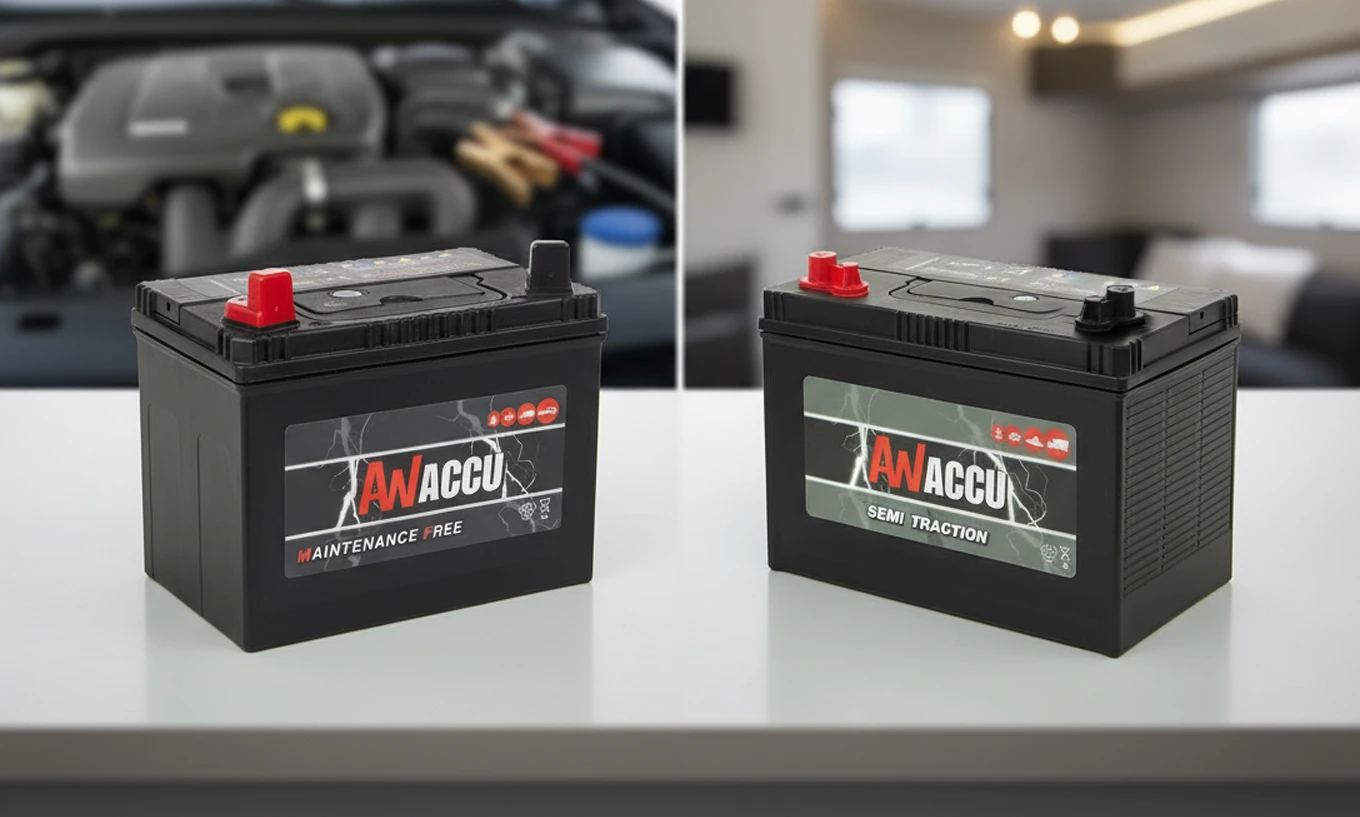 Startaccu vs Semi-tractie accu de belangrijkste verschillen